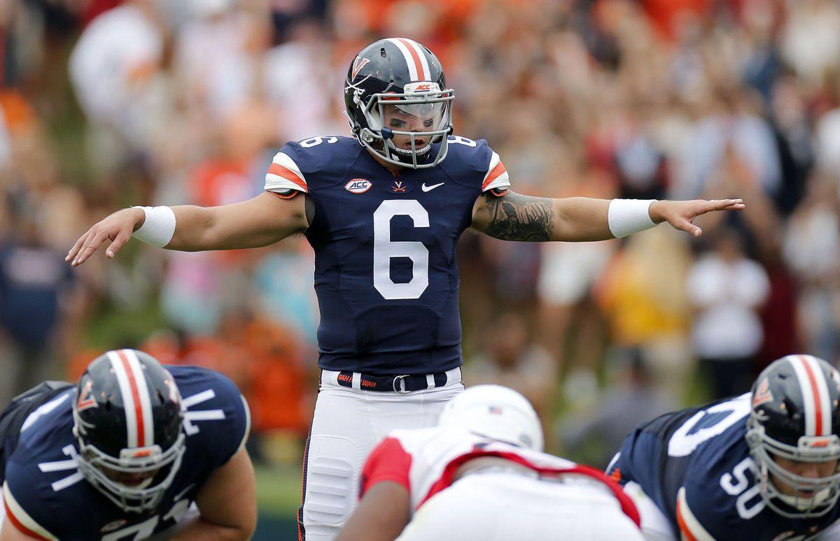 U.Va. happy with new QB Kurt Benkert, concerned