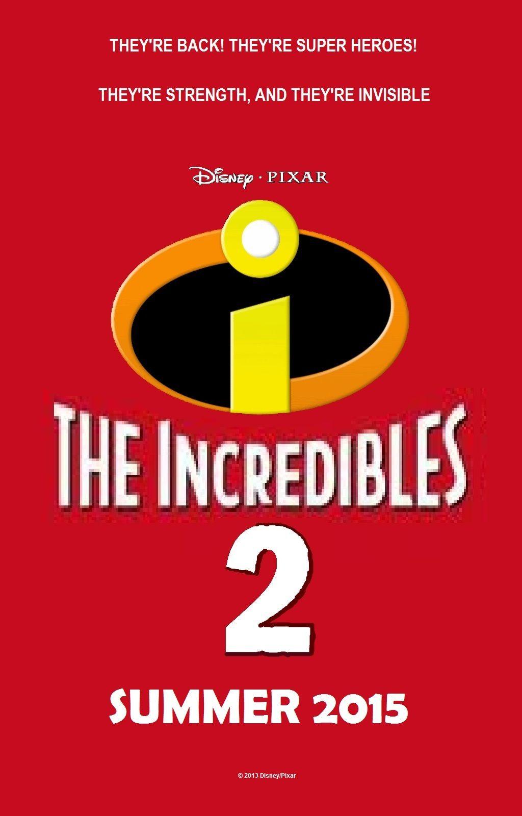 The Incredibles - the incredibles 2 movie poster HD