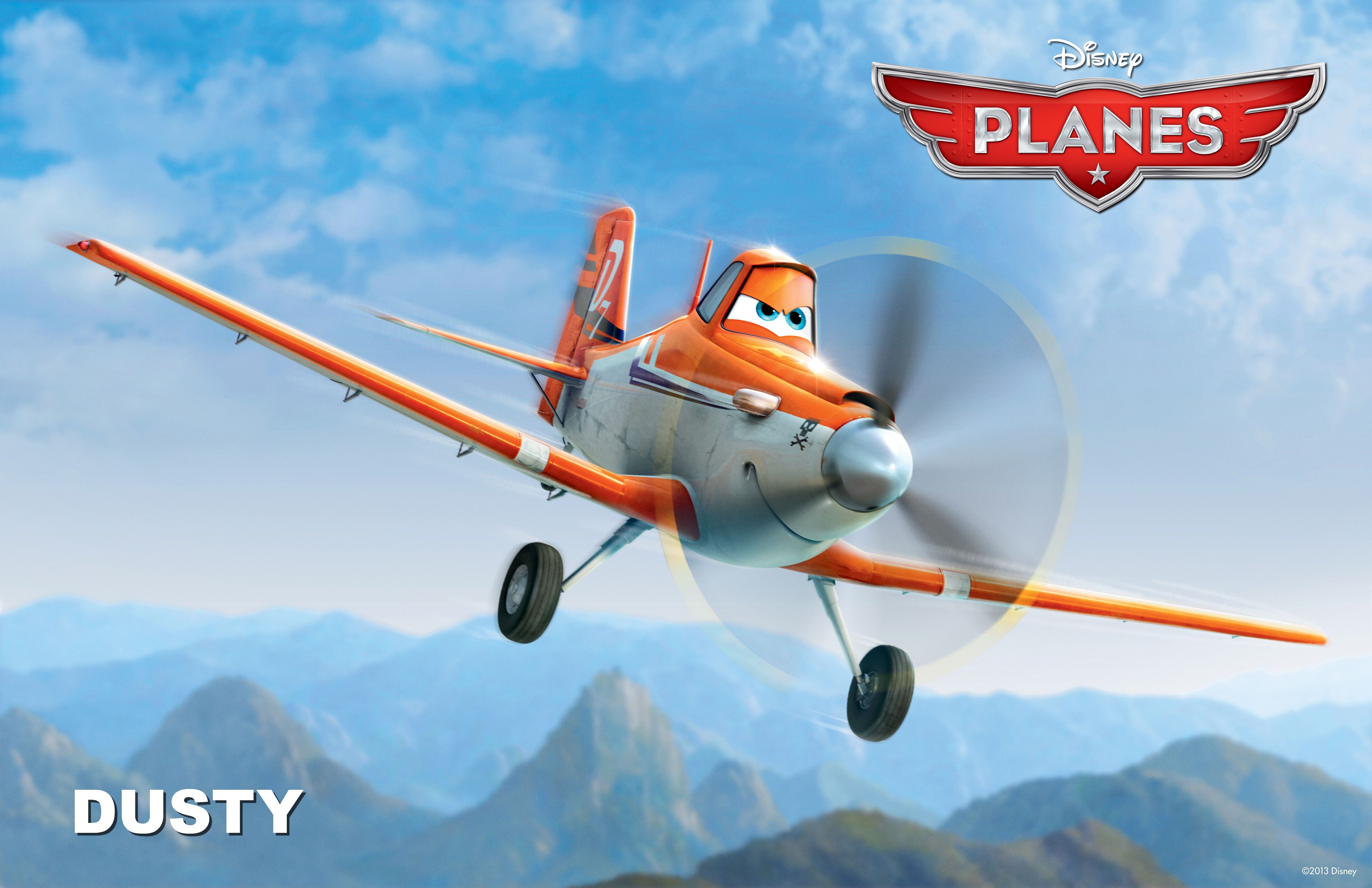 Dusty Rollouti Disney Pixar Planes Free HD Wallpaper