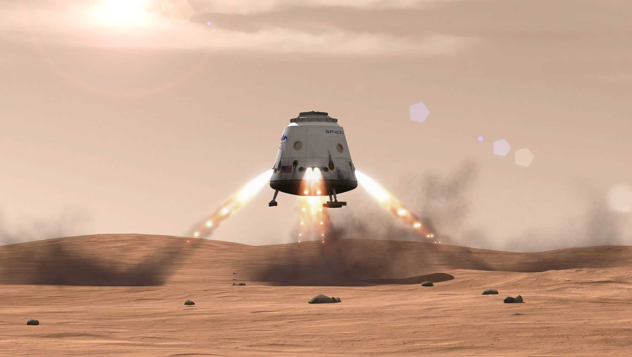 SpaceX Mars Mission HD