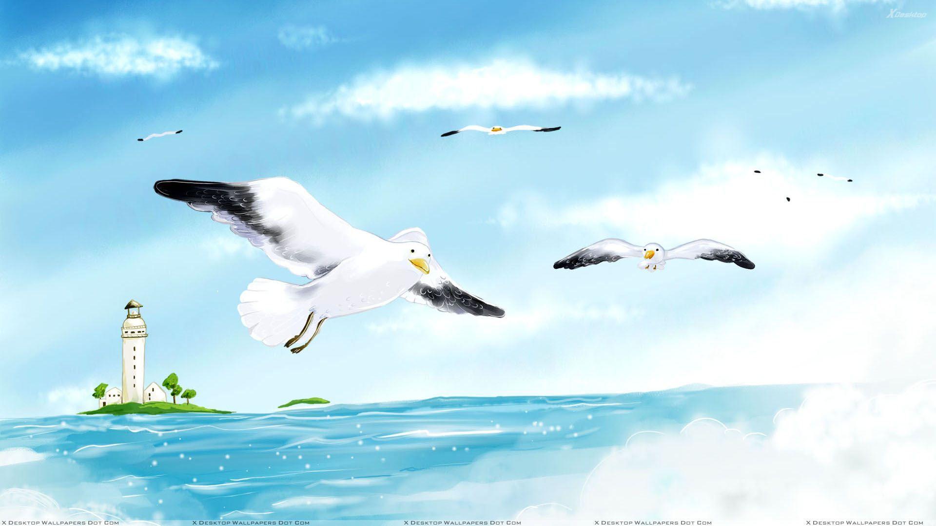 Flying Birds Wallpaper, Photo & Image in HD