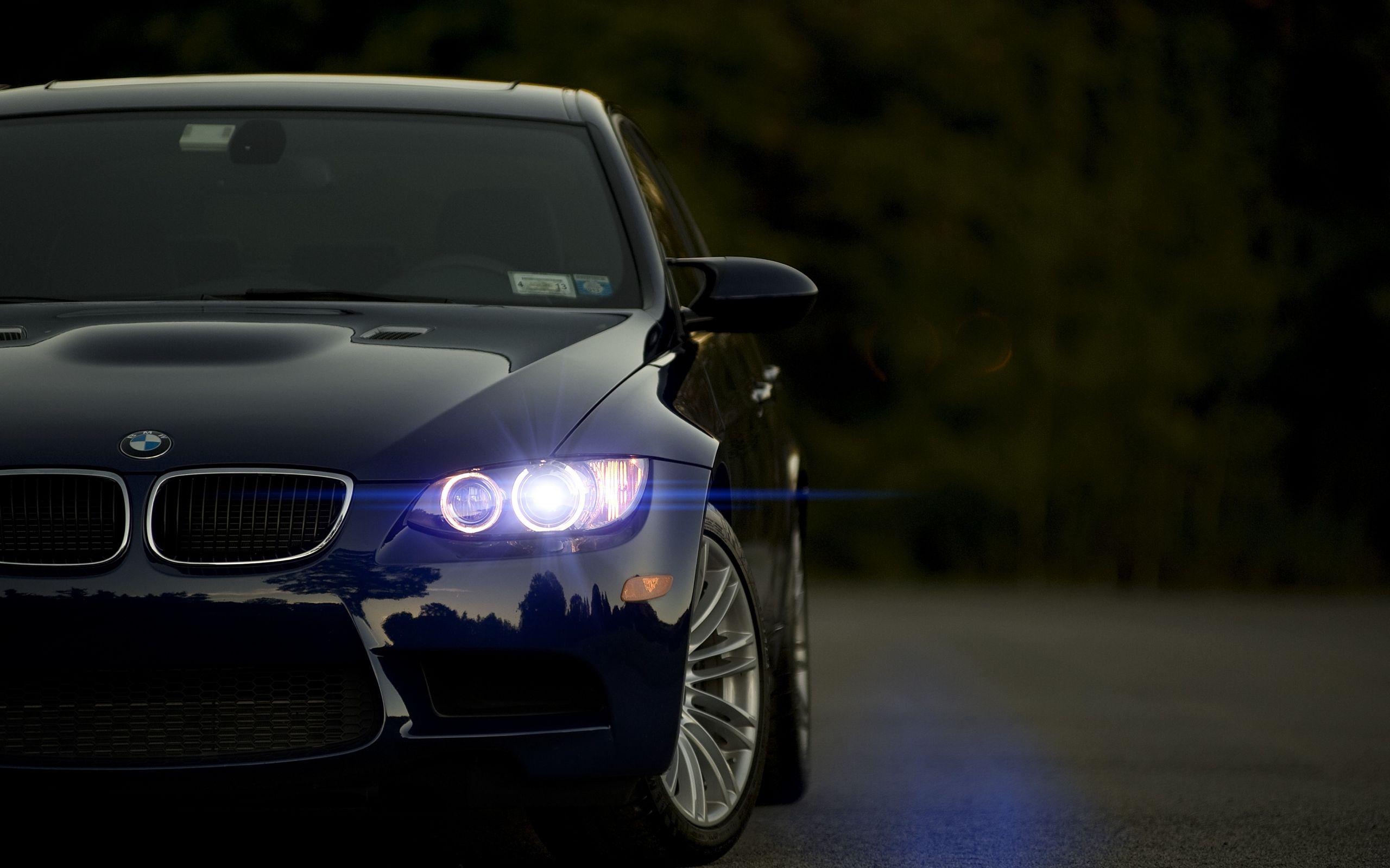 BMW luxury and sports car on desktop background HD