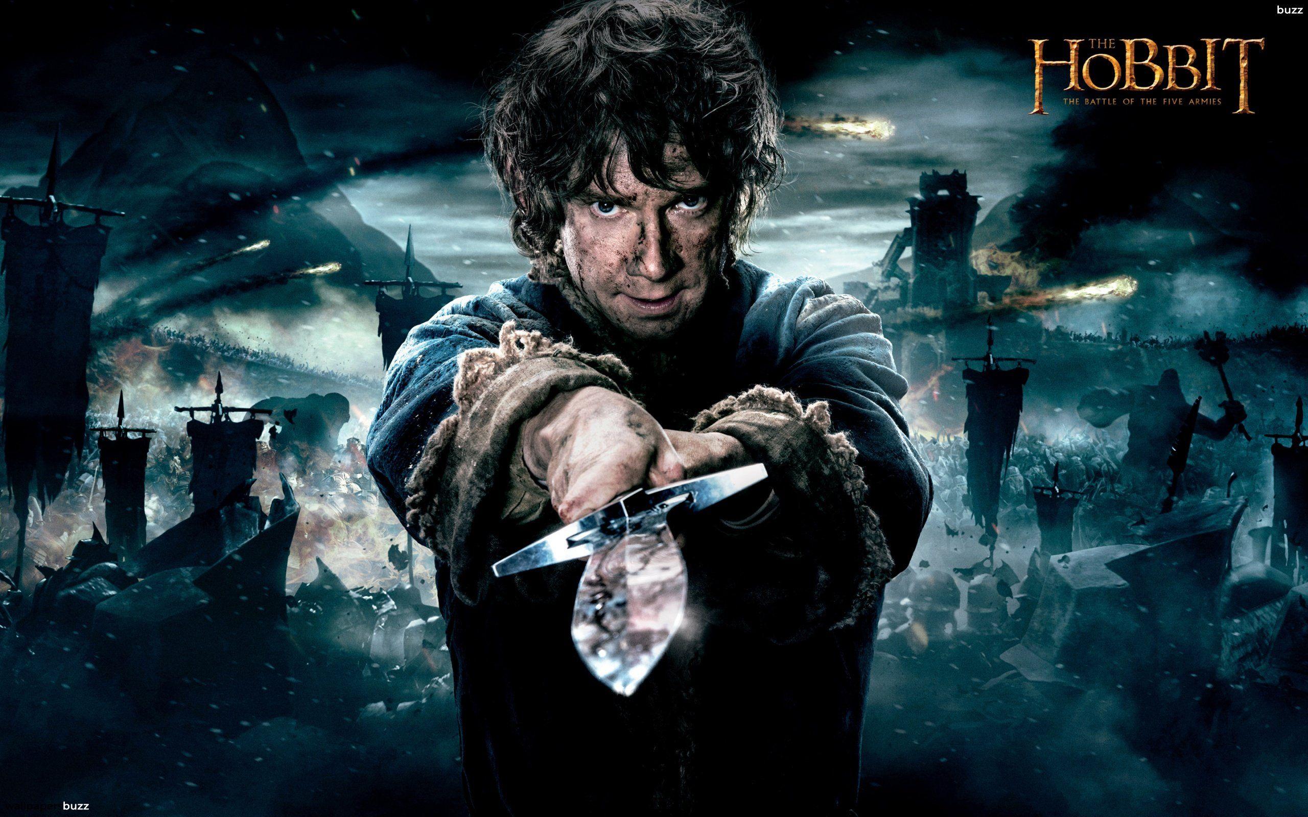 Bilbo Baggins with a sword HD Wallpaper