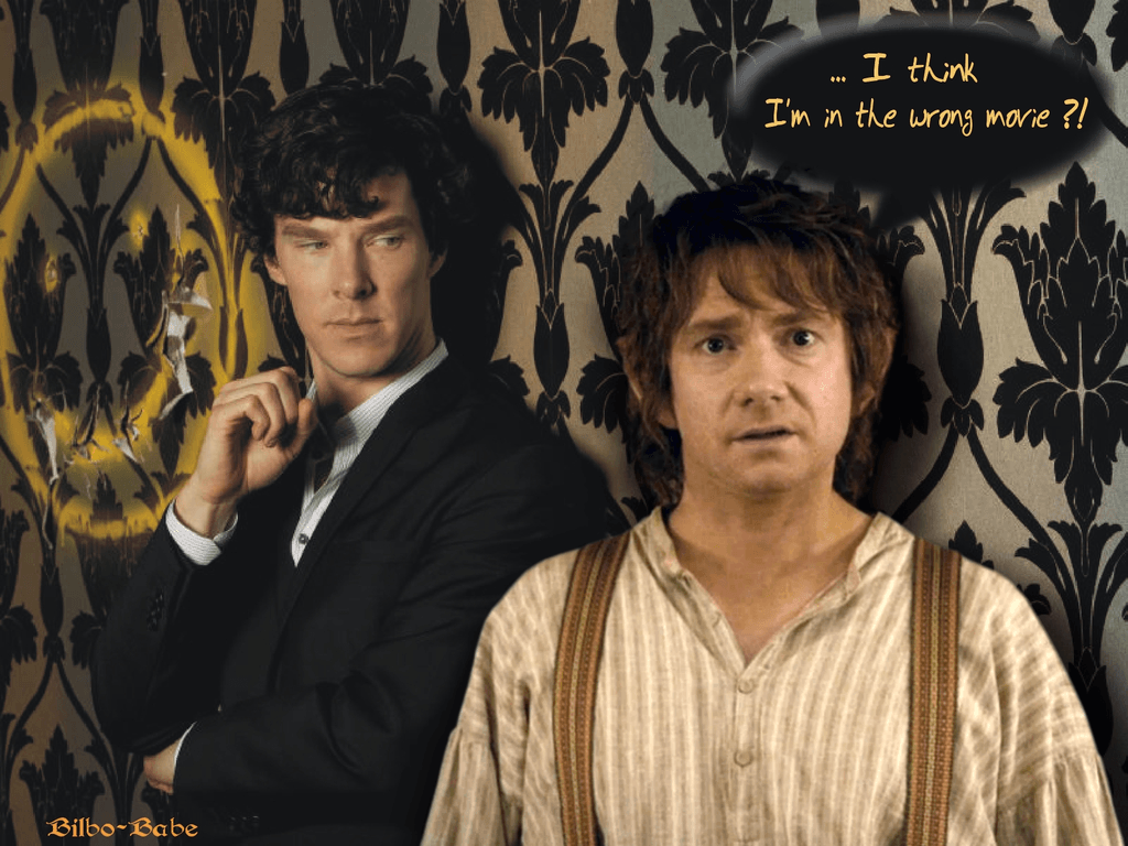 Bilbo Baggins and Sherlock Holmes