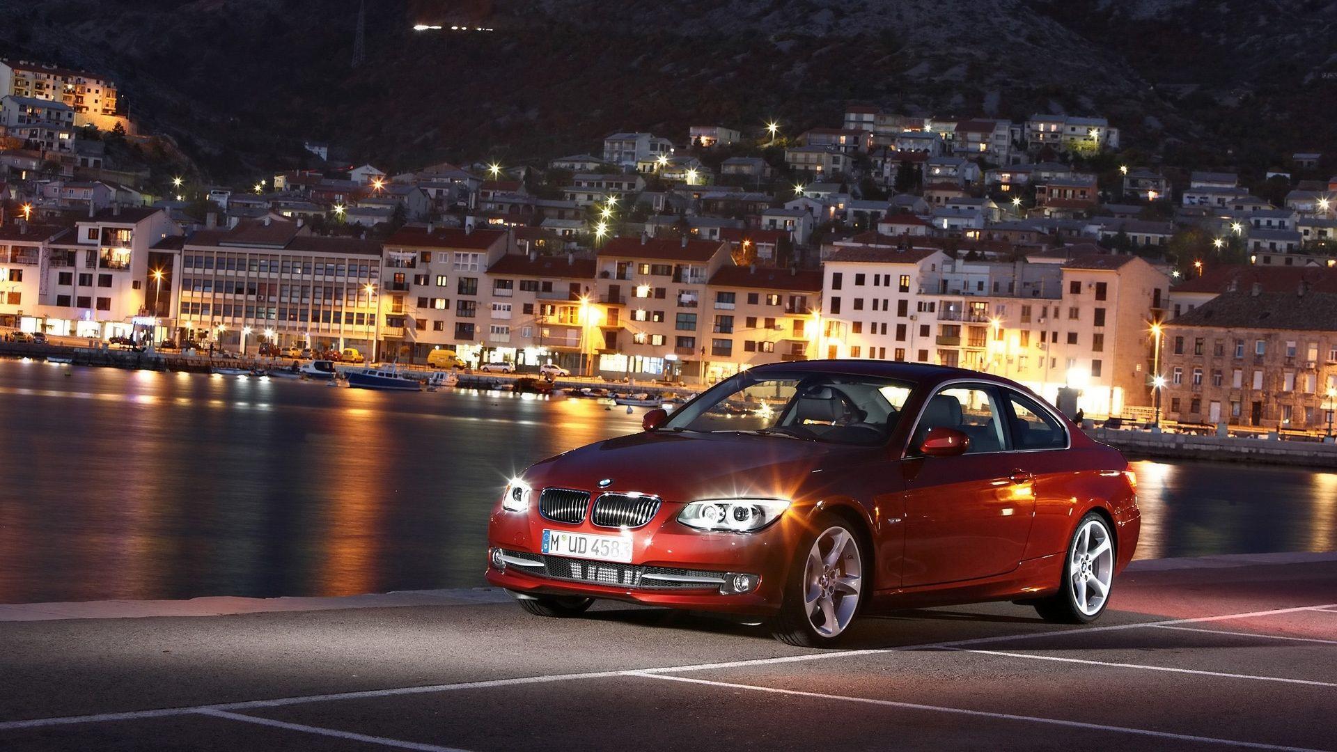 BMW 3 Series 2010 Red Sea Town Definition Wallpaper