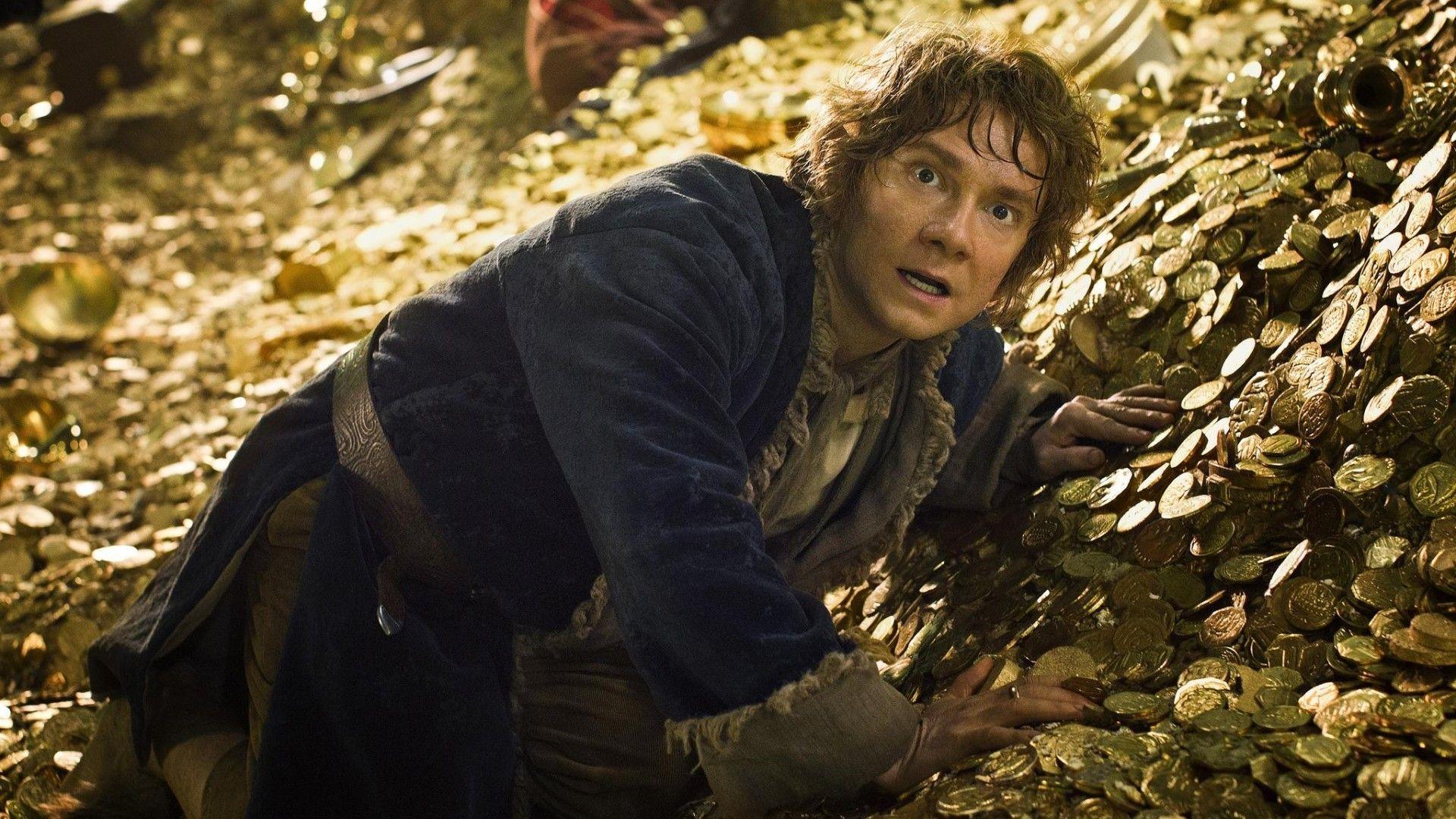 Simply: Bilbo Baggins Martin Freeman Smaug