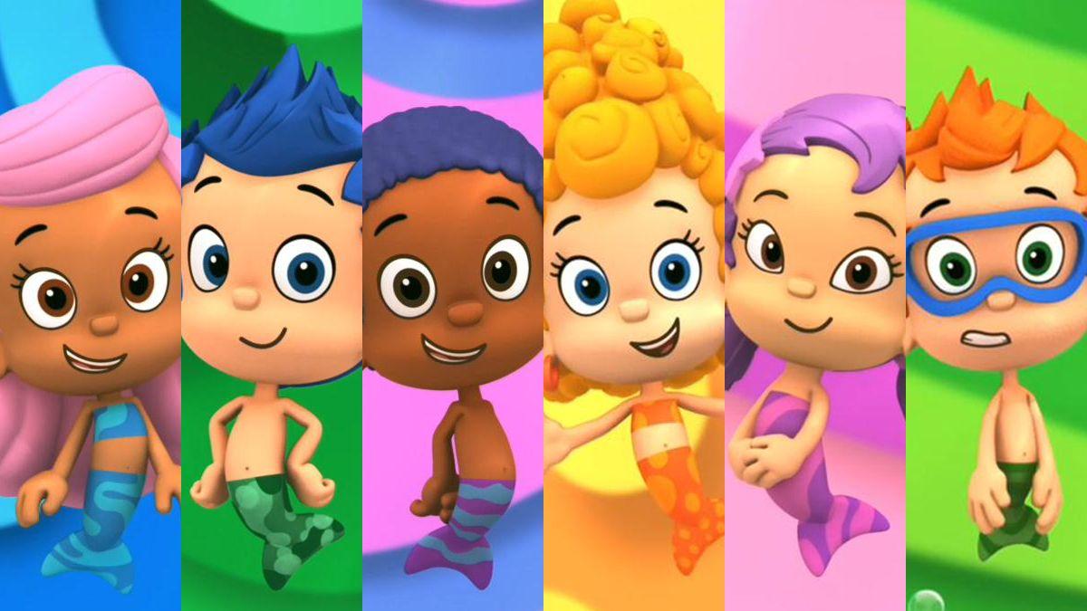 Bubble Guppies Gil Blue Hair Dude - wide 6