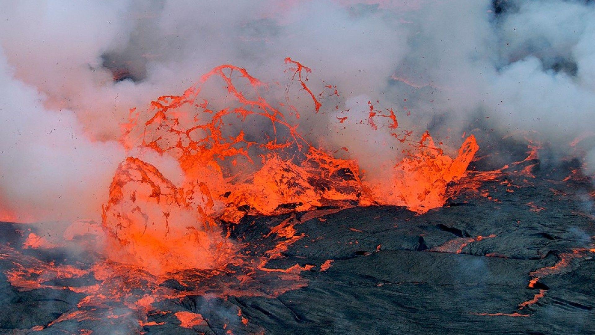 Volcanoes Lava Wallpaper