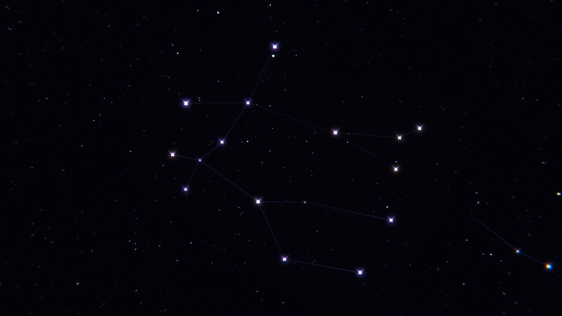 twins zodiac sign star space HD wallpaper