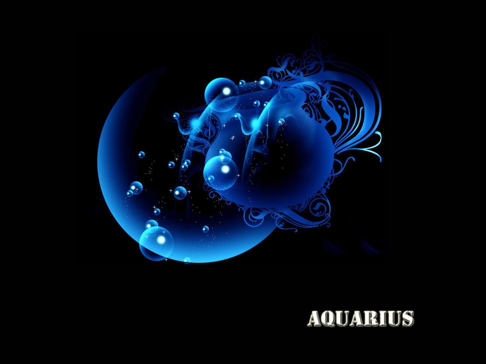 Aquarius Horoscope Wallpaper HD Image