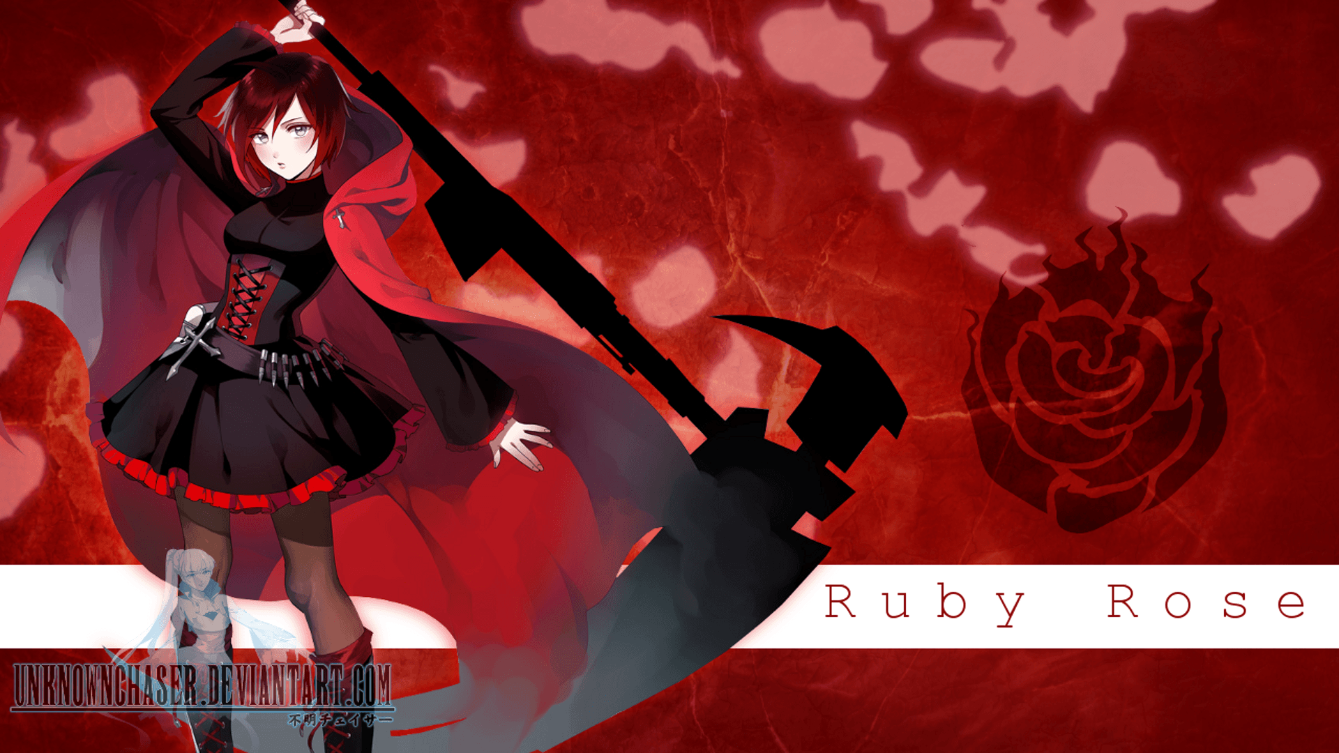 Ruby rose by RWBY Anime Wallpaper 2k Quad HD ID2854