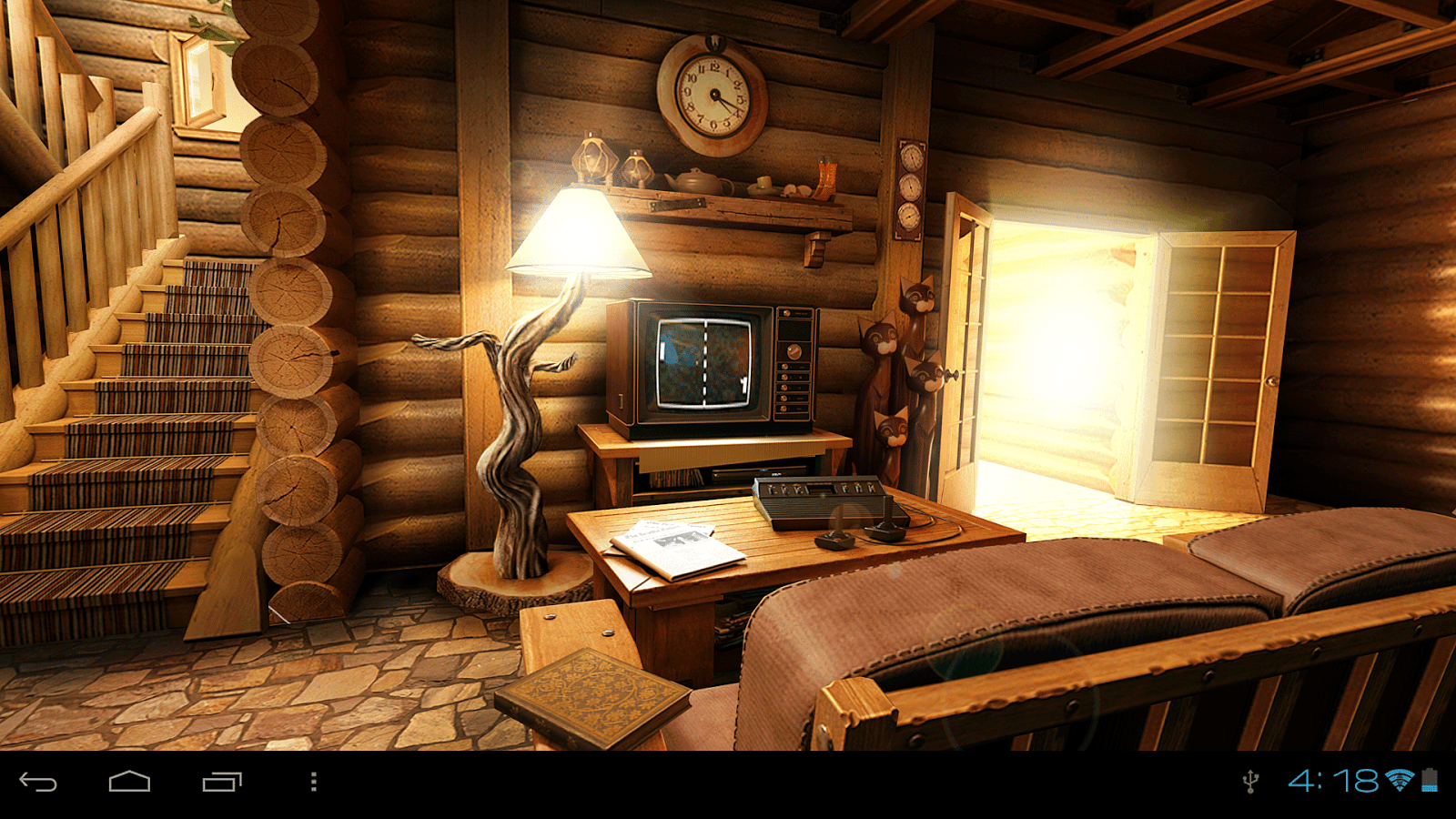 My Log Home 3D Live wallpaper Apps on Google Play