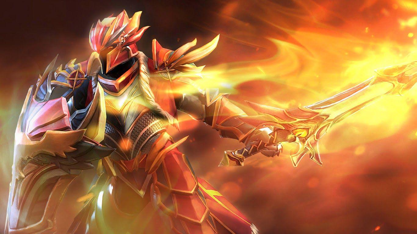 Davion, the Dragon Knight (HQ Wallpaper) - DOTA 2 Game Wallpapers Gallery