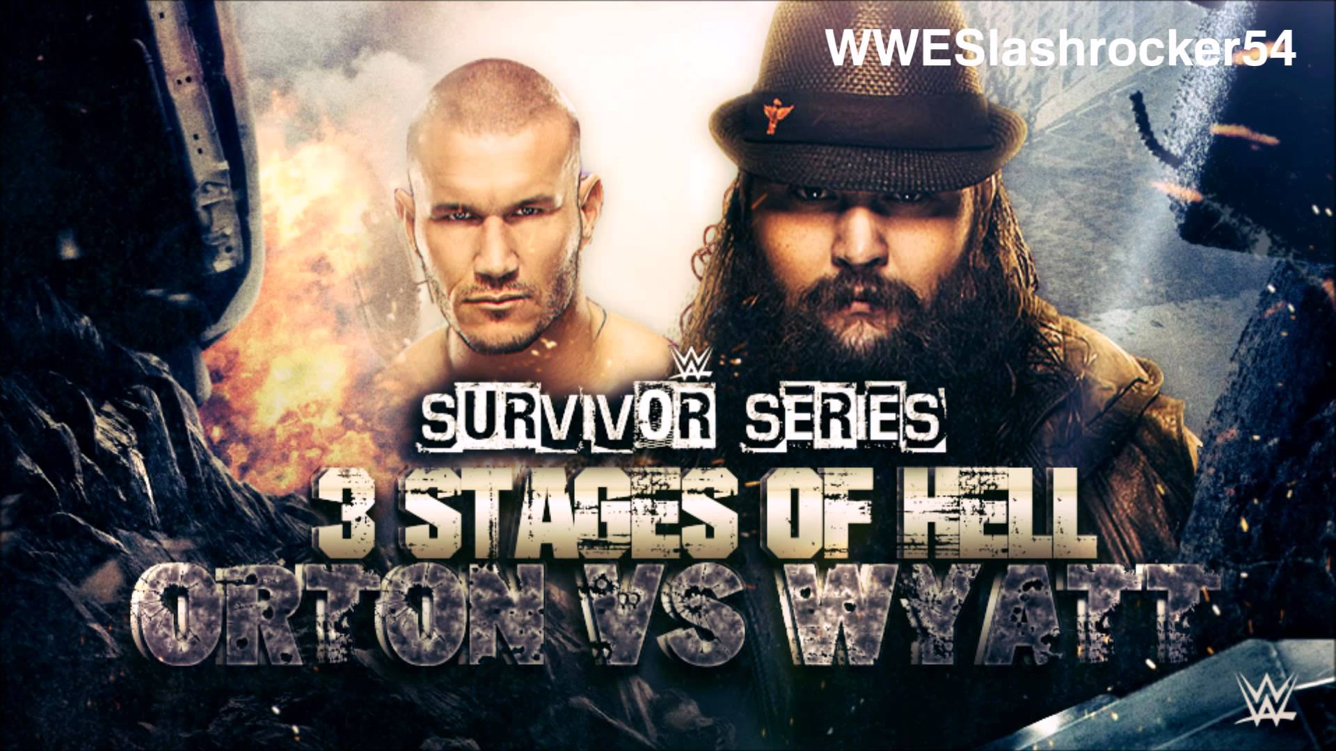 WWE Survivor Series 2015 Orton vs Bray Wyatt