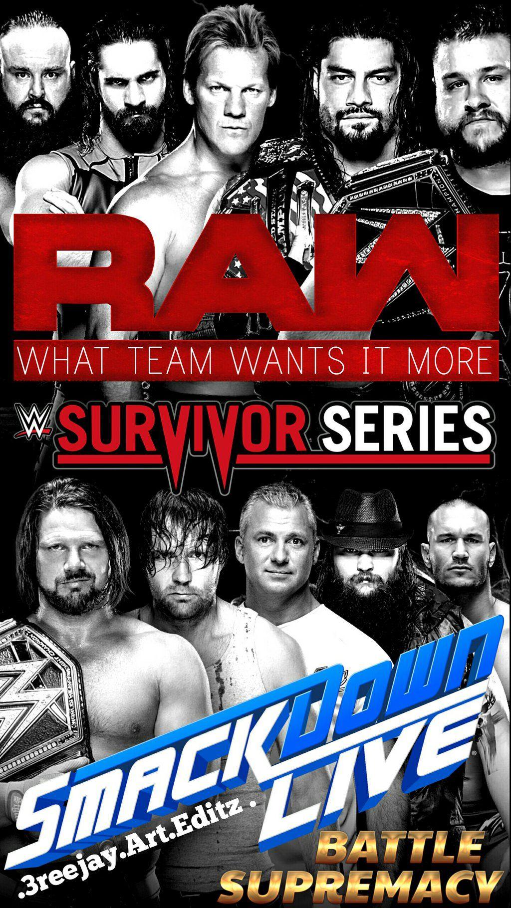 WWE SURVIVOR SERIES POSTER PACK 2016 poster 9