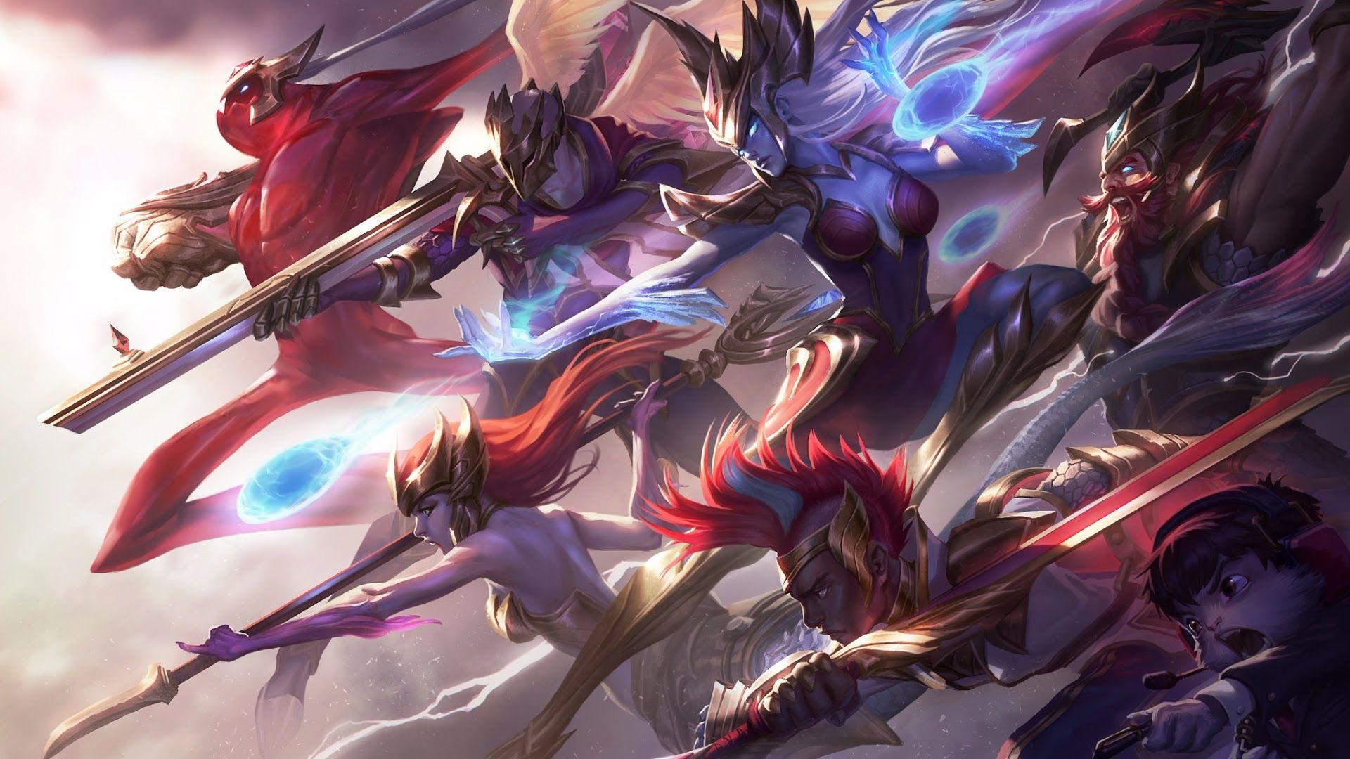 Syndra. League of Legends Wallpaper