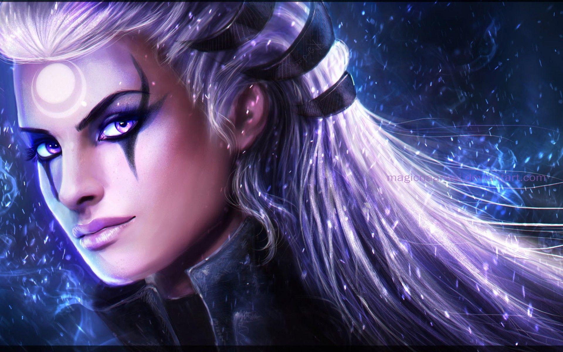 Syndra League Of Legends Beautiful Girl Hd Wallpaper 2560x1440