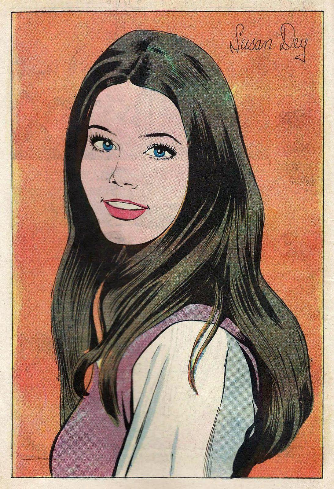 Susan Dey As 'Laurie Partridge' In The Partridge Family 1970 74