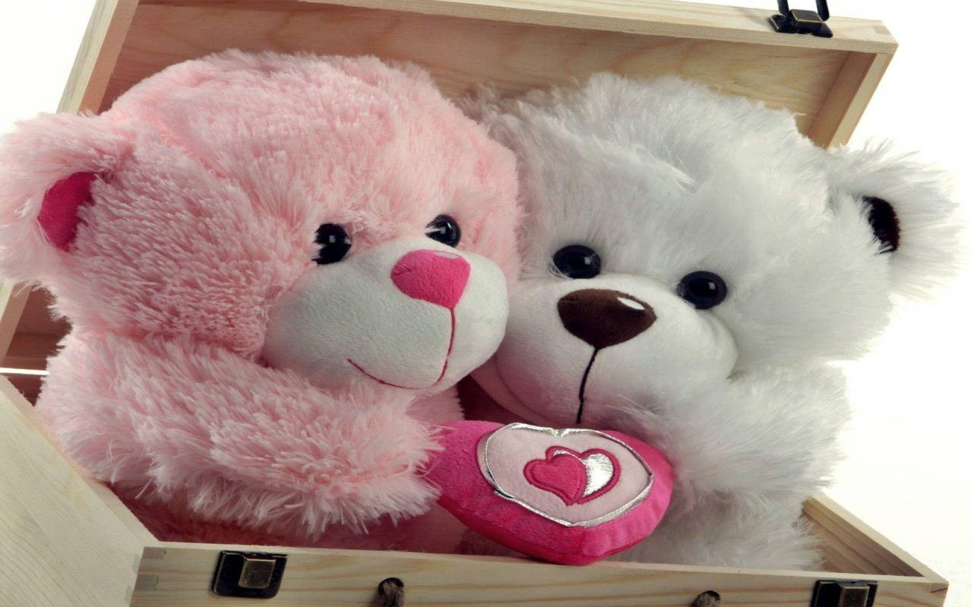 Cute Teddy Bear love Couple HD Wallpaper 1080p. Teddy Bear