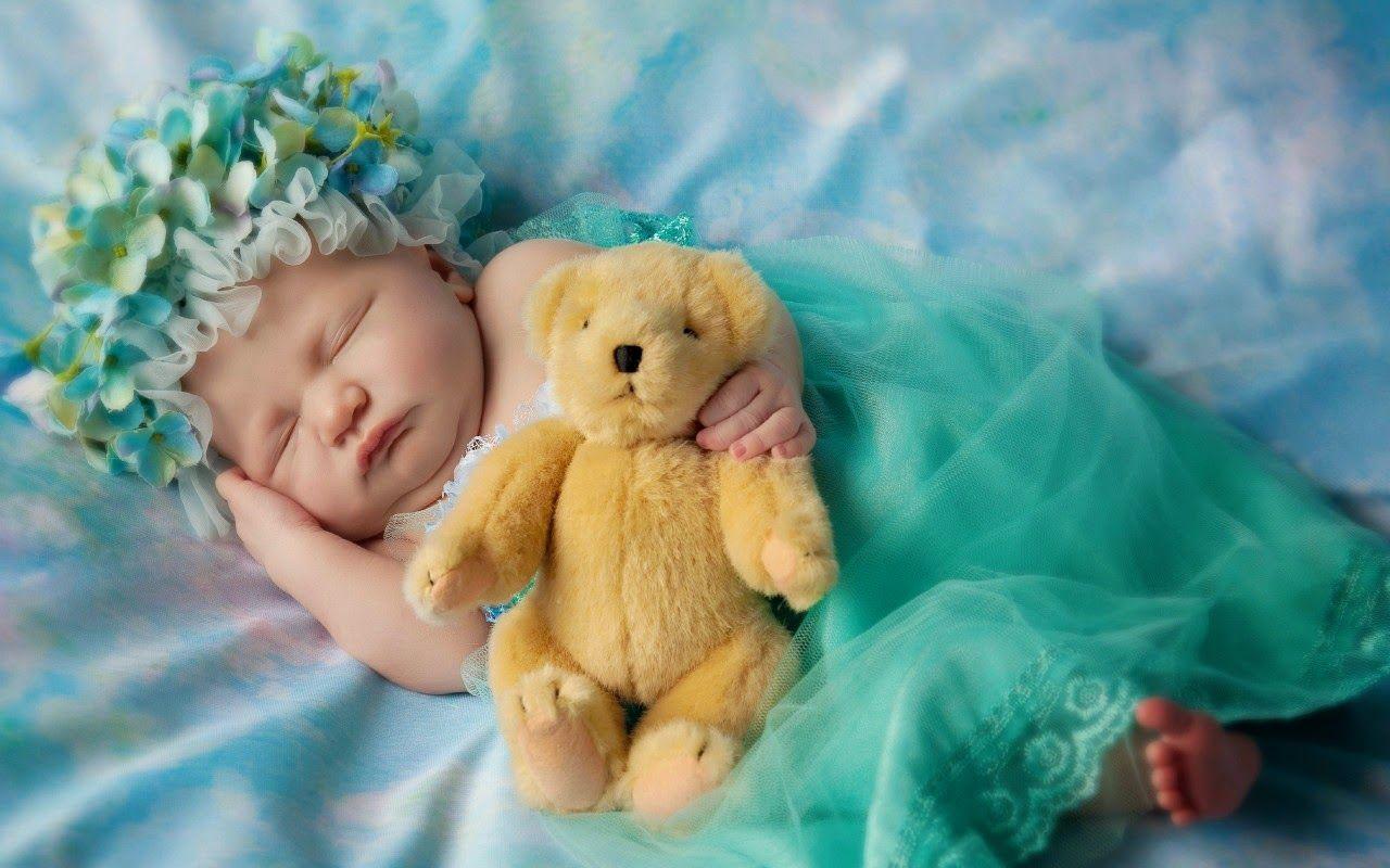 Cute baby sleeping image HD photo wallpaper Picture