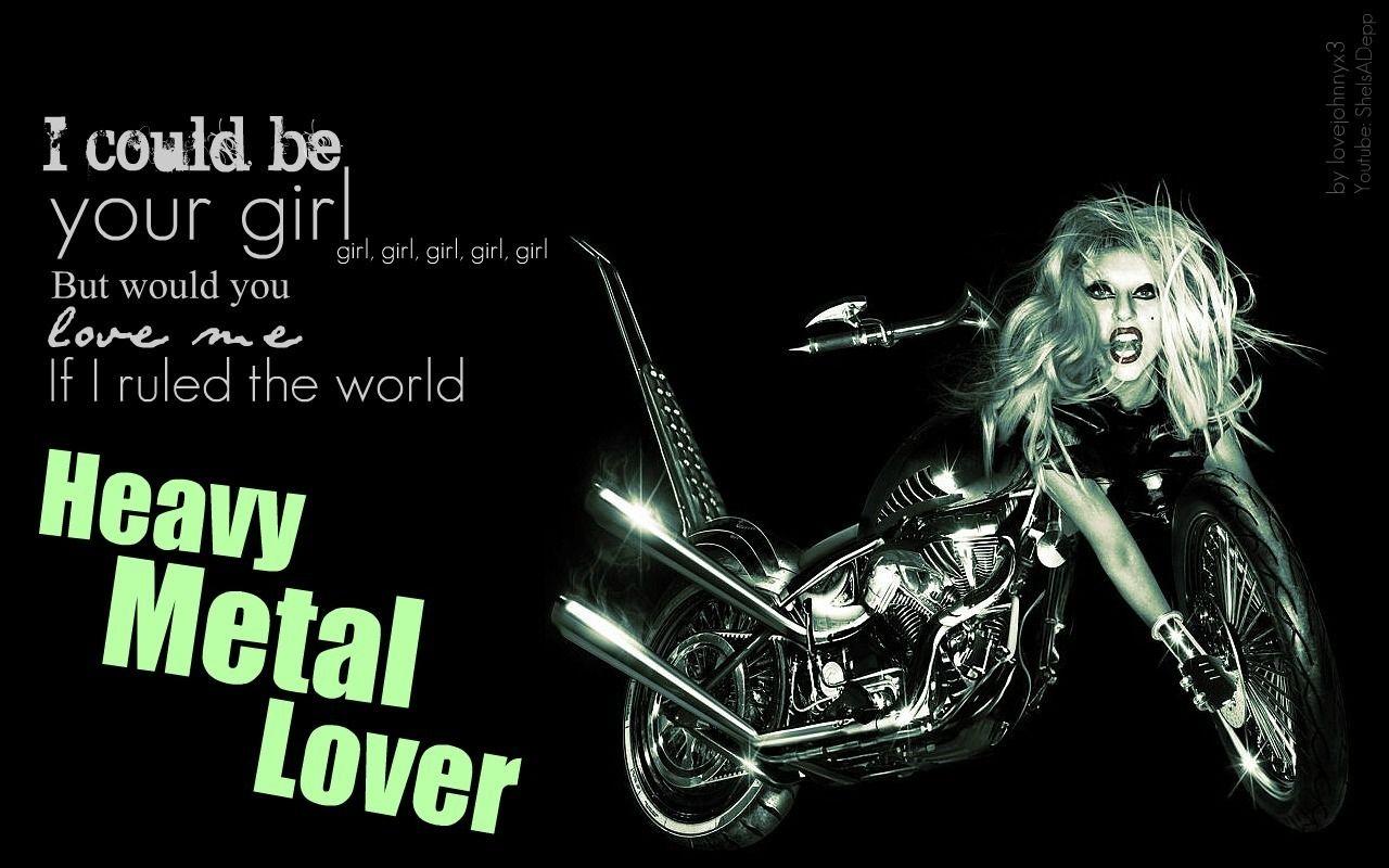 Born This Way Wallpaper HEAVY METAL LOVER Lady Gaga 23152204 1280
