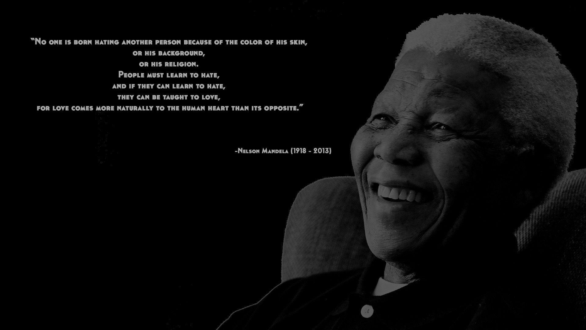Simple Wallpaper I made in honor of Mr. Mandela, with my favorite