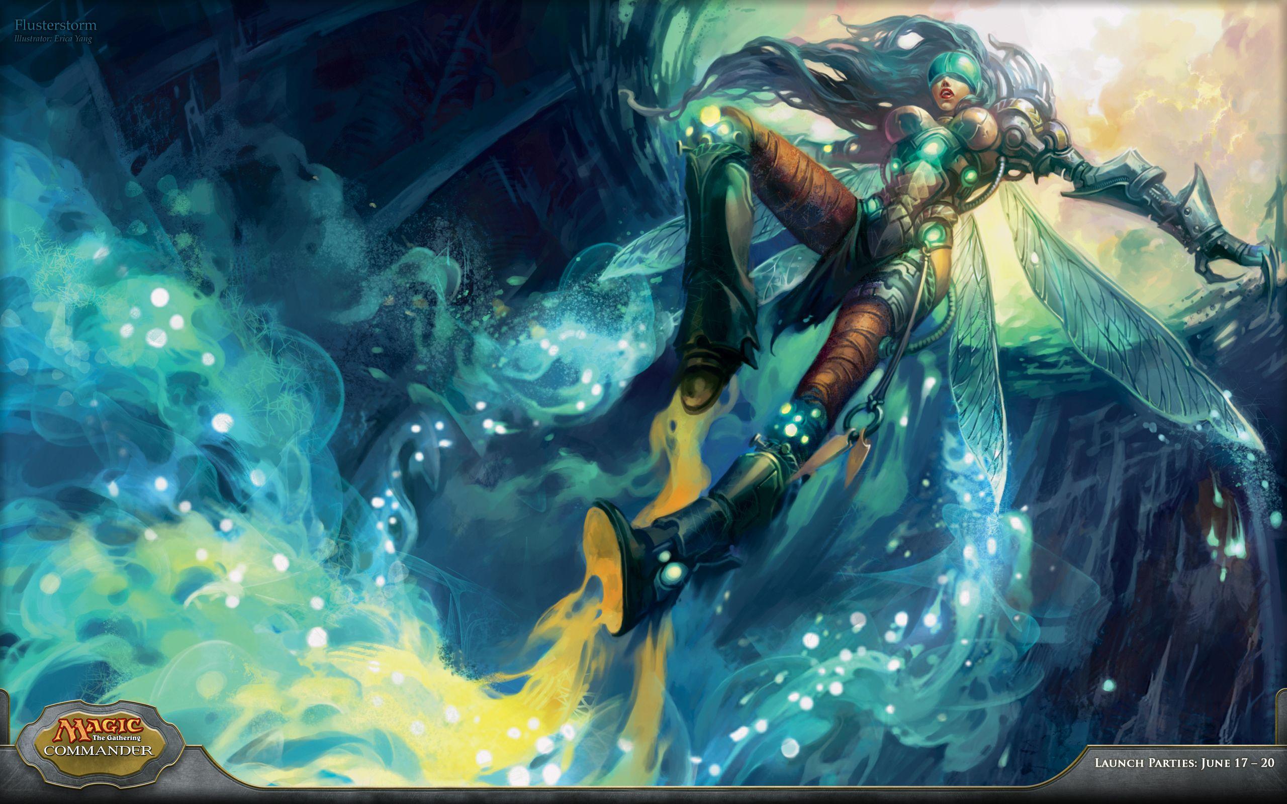 Wallpaper of the Week: Flusterstorm. MAGIC: THE GATHERING