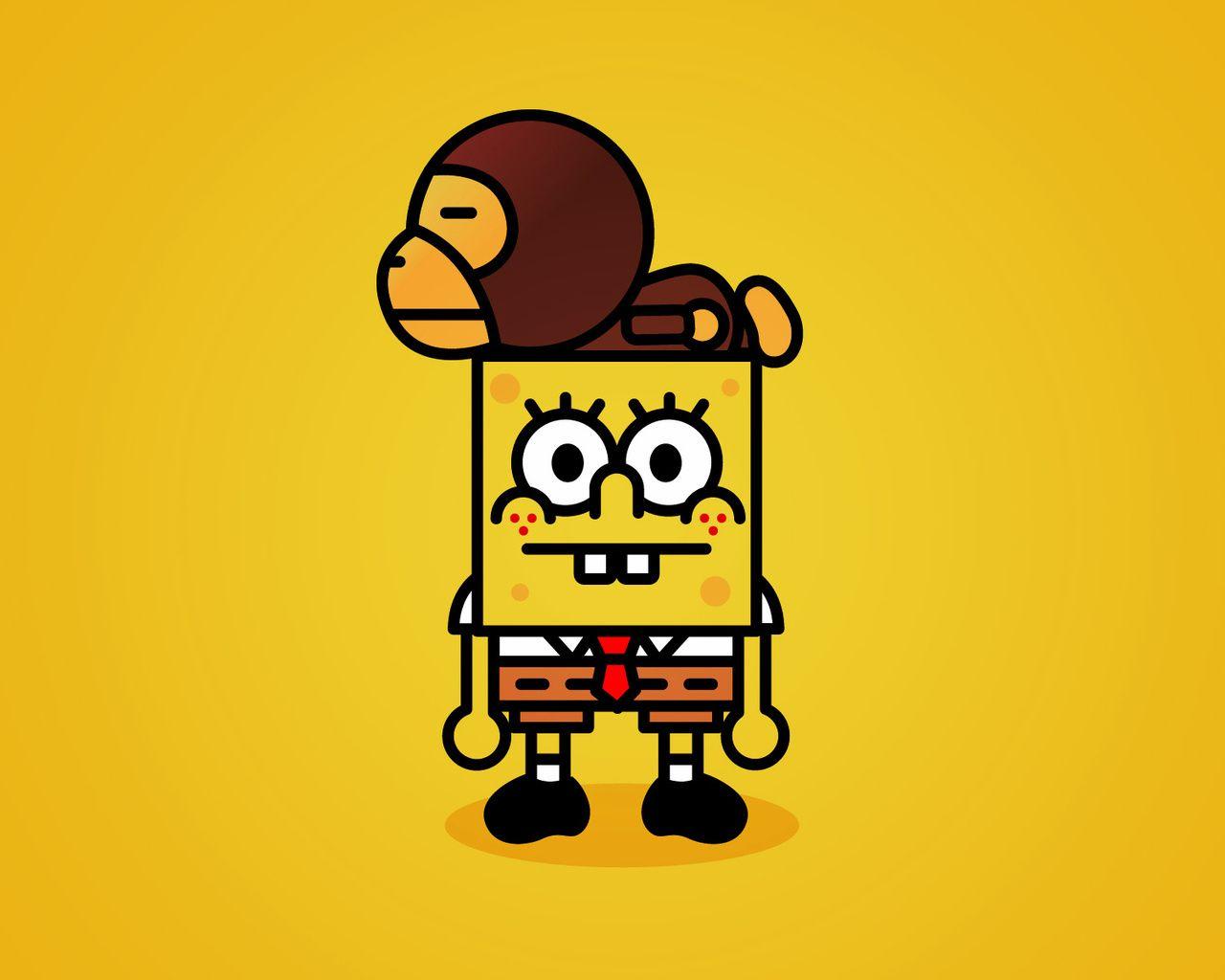 FHDQ Creative Spongebob Squarepants Picture
