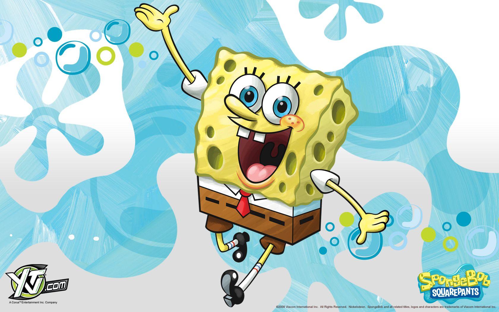 SpongeBob SquarePants Cartoons Wallpaper 1680x1050