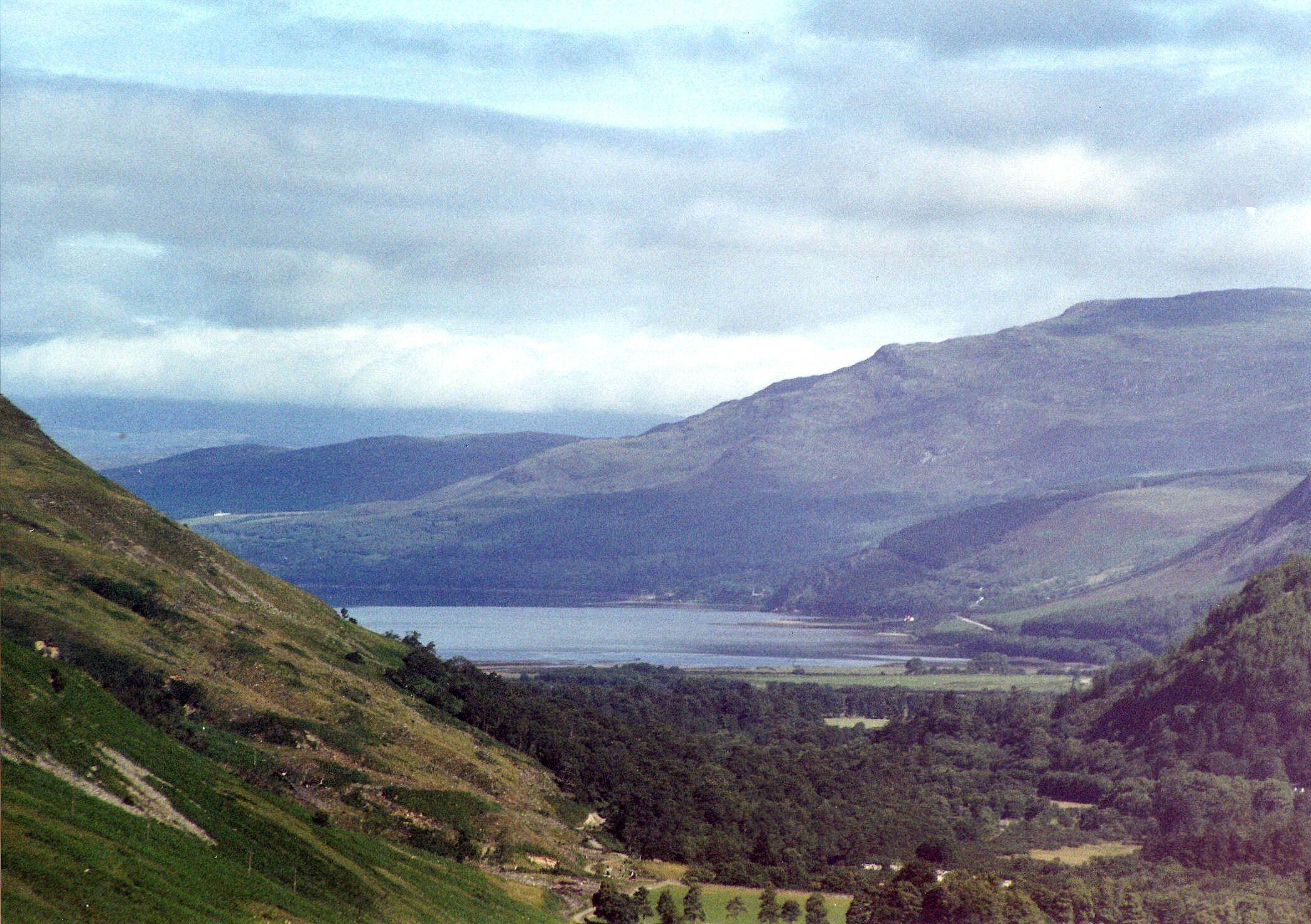 Mountain: Rest Thankful Lochs Lakes Scotland Glens Wallpaper Fuji