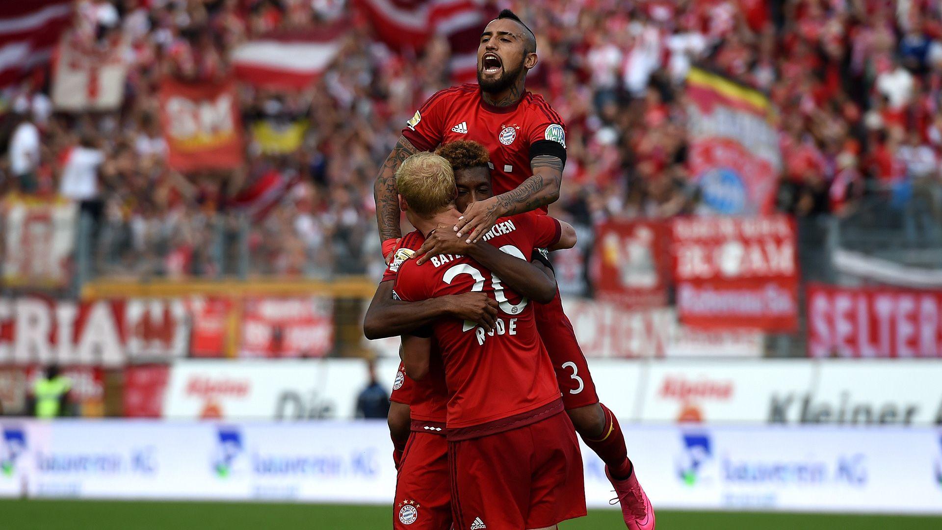 Bayern Munich Kingsley Coman Arturo Vidal Wallpaper: Players