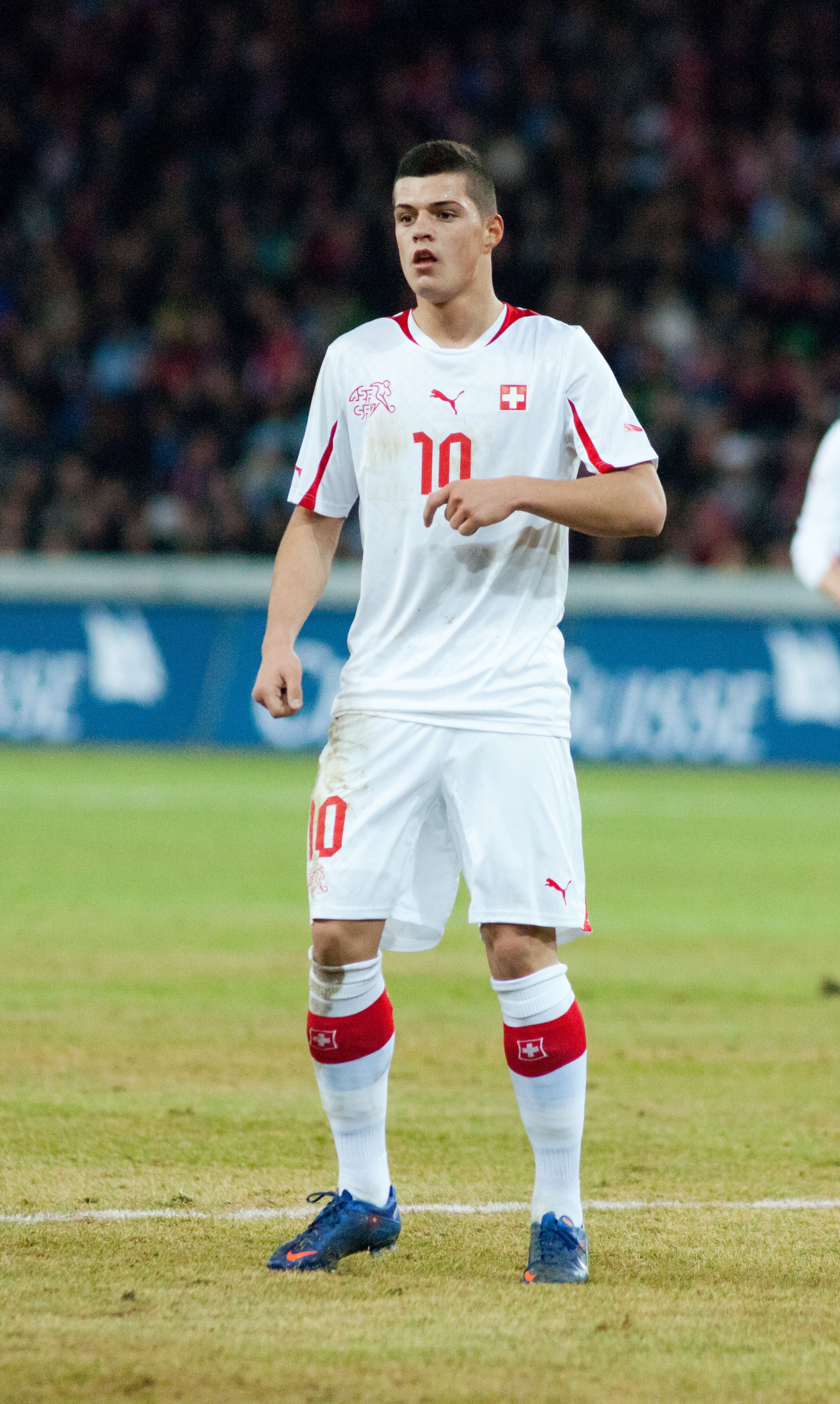 Granit Xhaka vs. Argentina, 29th February 2012
