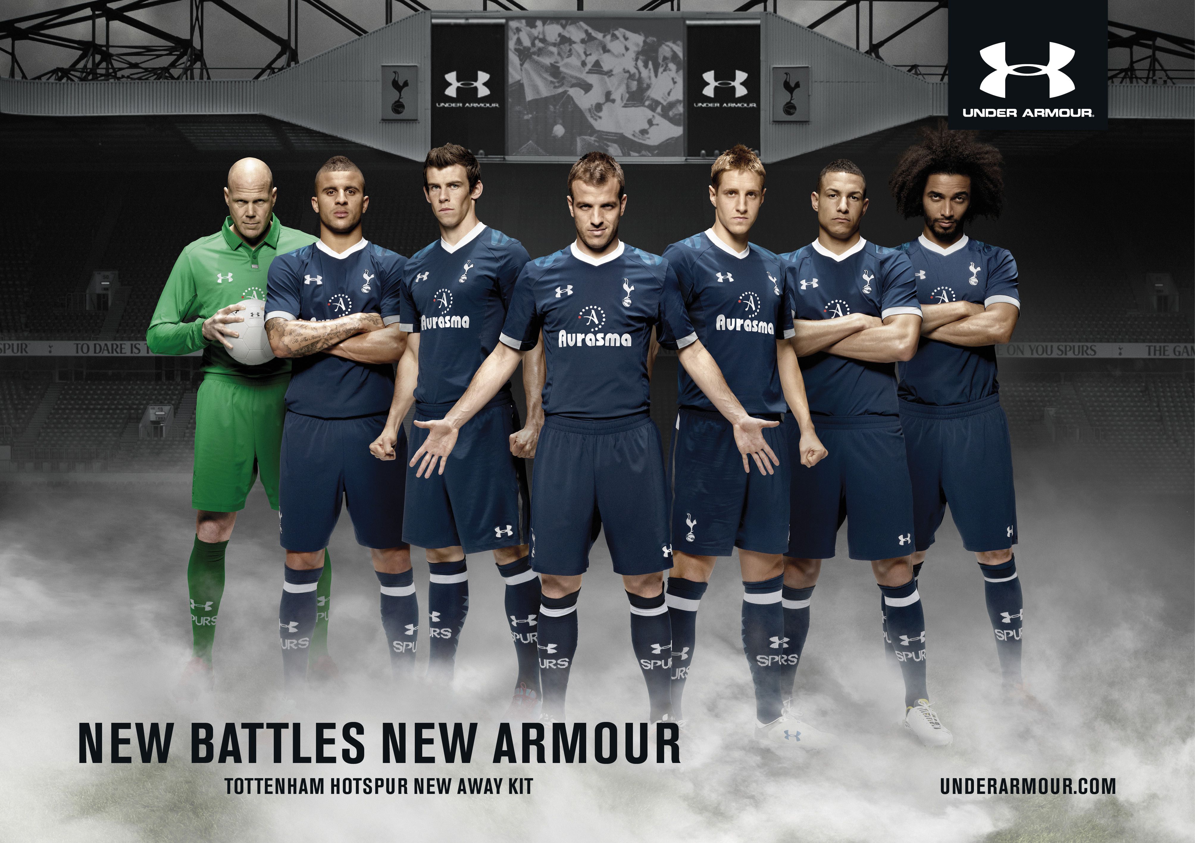Tottenham Hotspur Under Armour Kit 2012 13 Wallpaper