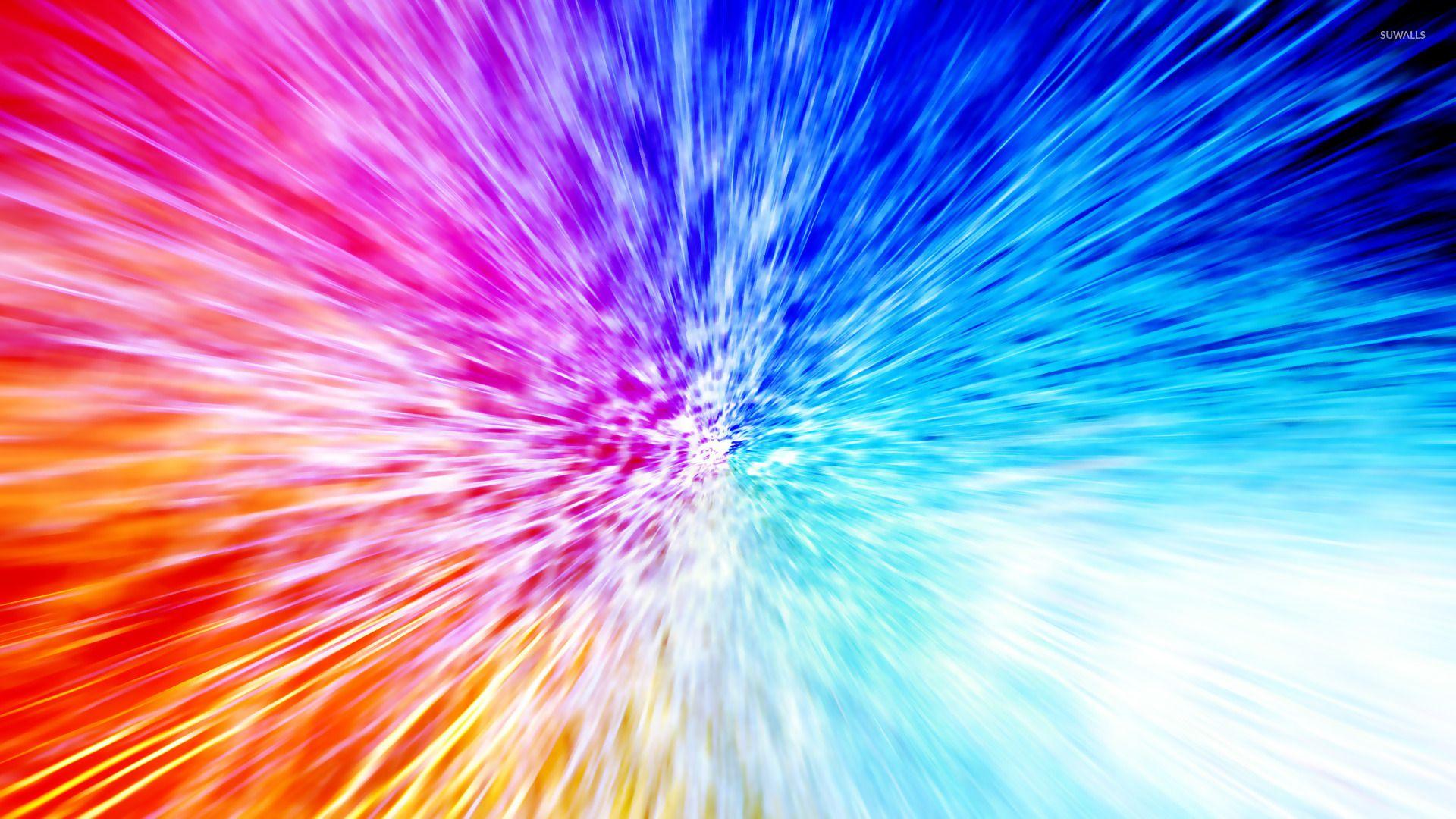 Colorful burst wallpapers