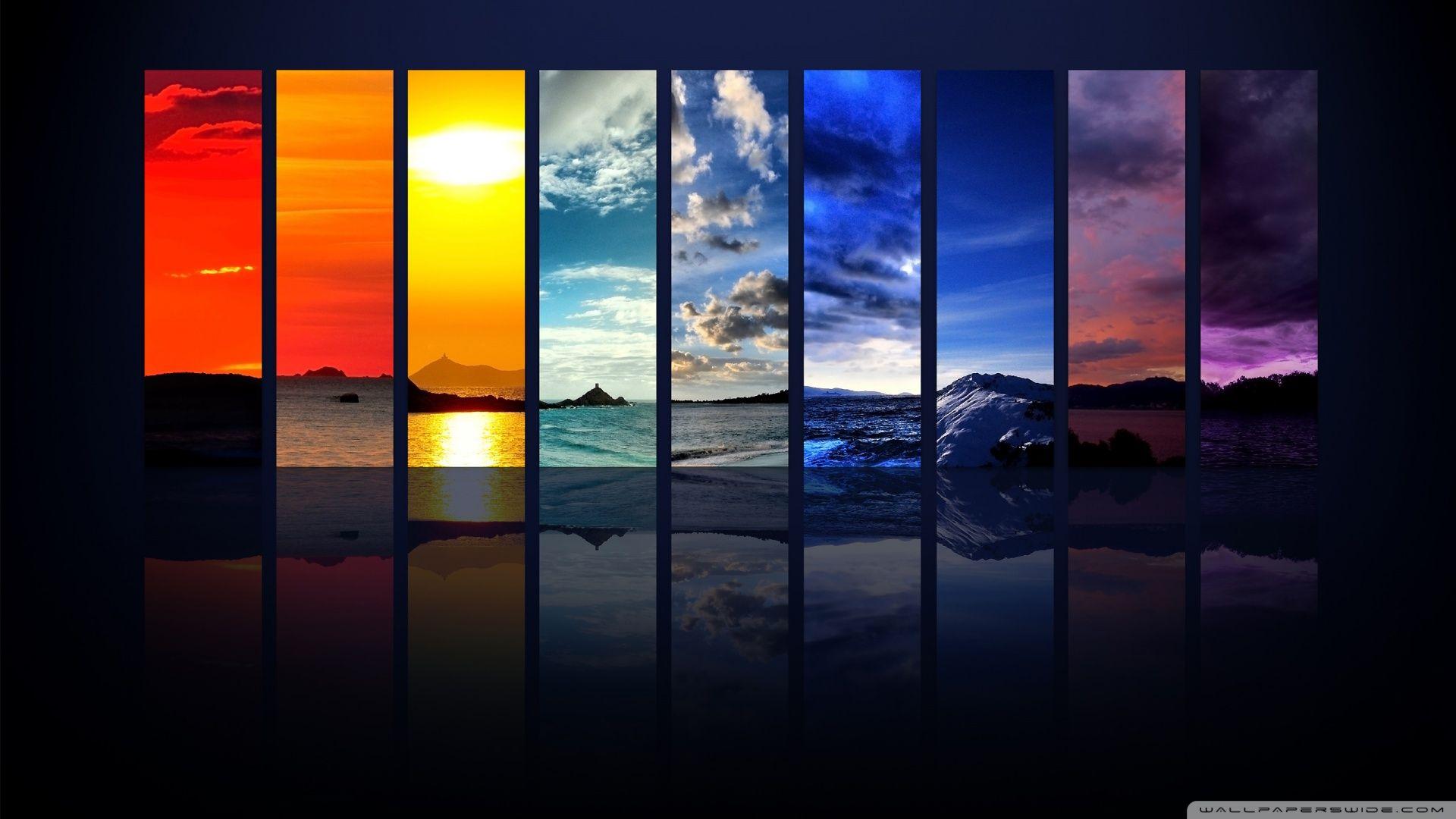 Spectrum Of The Sky ❤ 4K HD Desktop Wallpapers for • Dual Monitor