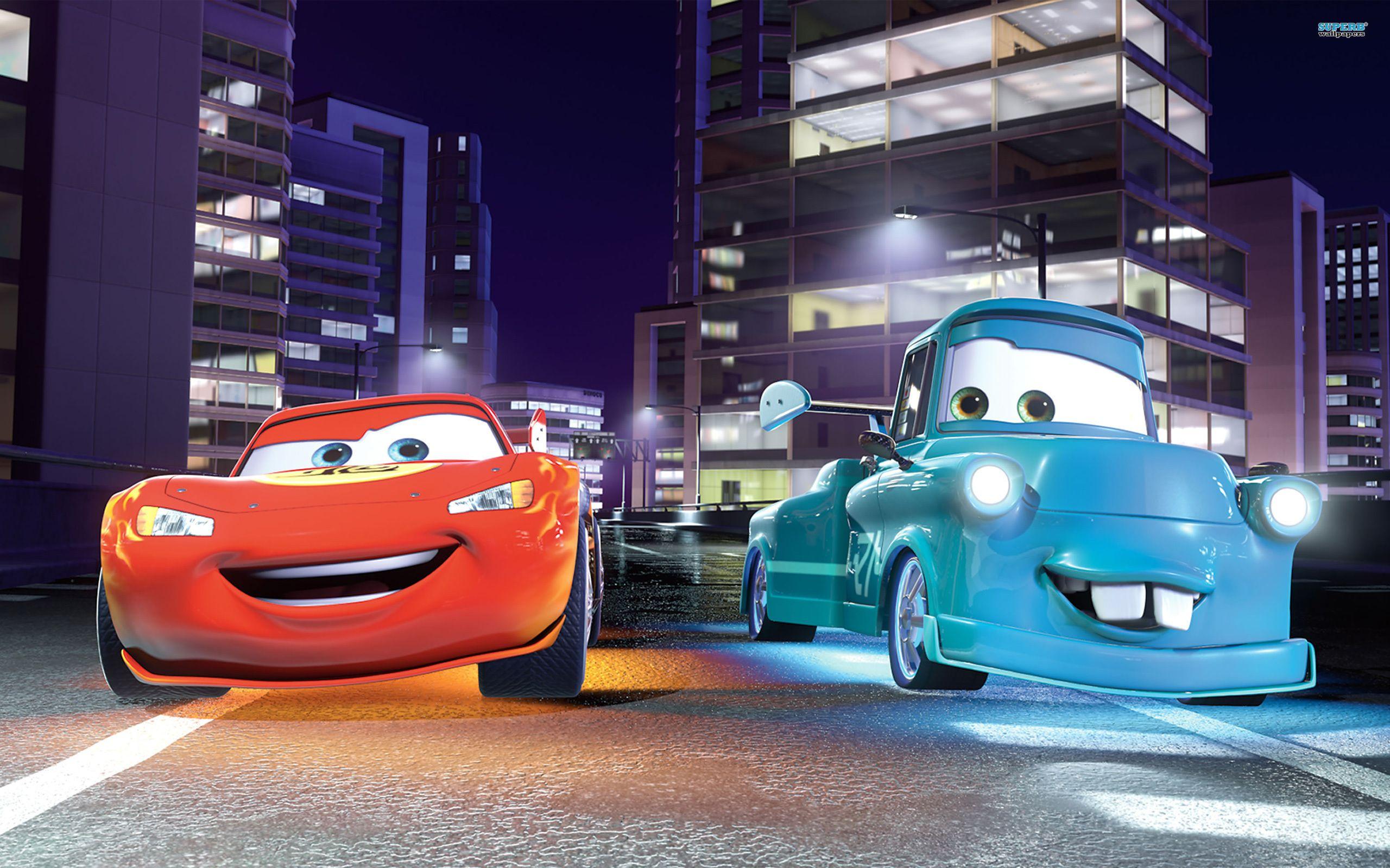 Lightning McQueen And Mater Cars 2
