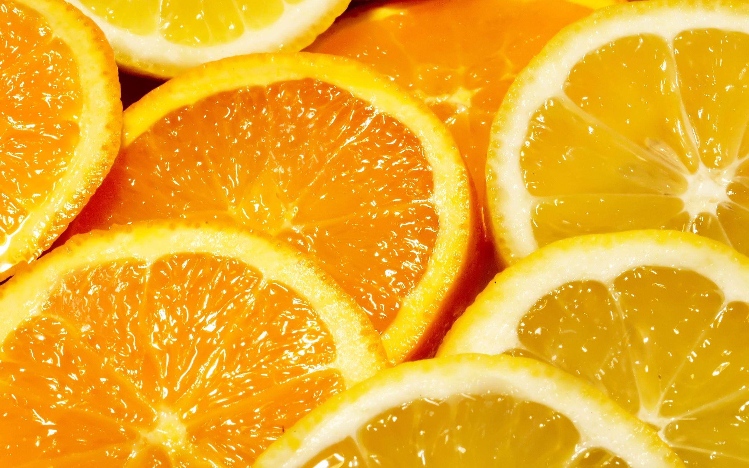 Freshly Cut Orange Fruit Wheel HD Wallpaper Wallpaper
