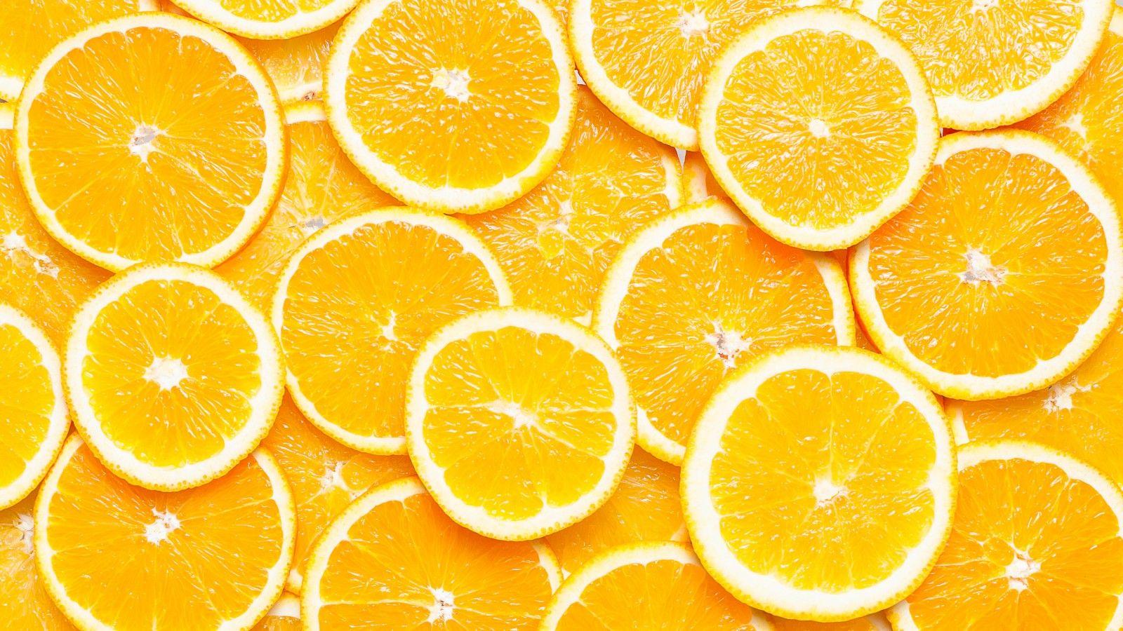 Wallpaper Orange fruits, Orange slices, HD, Lifestyle