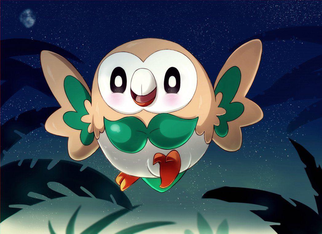 A tiled Rowlet wallpaper for blogs, desktops, and so on. As soon