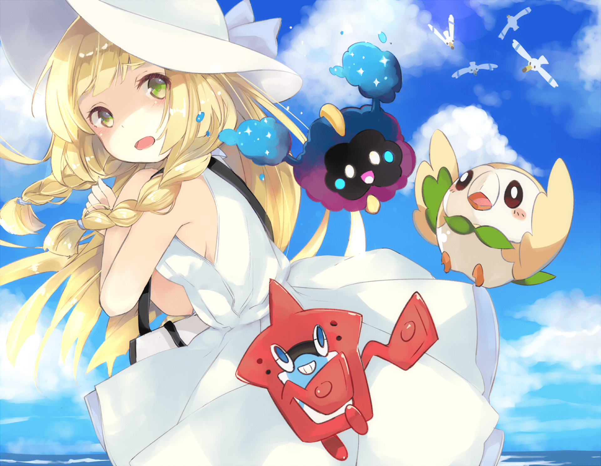 Pokémon Sun and Moon Full HD Wallpaper and Backgroundx1488