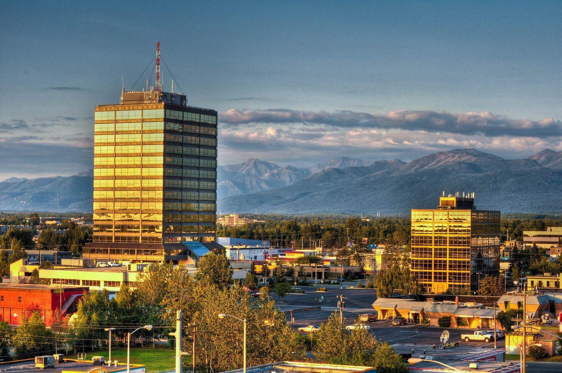 Alaska City Downtown