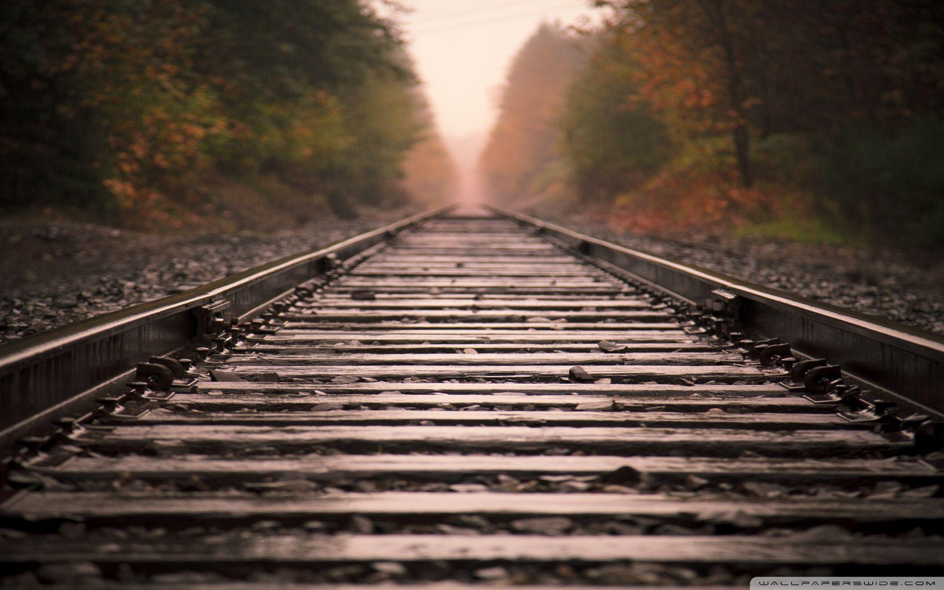 Railroad Tracks ❤ 4K HD Desktop Wallpaper for • Dual Monitor Desktops