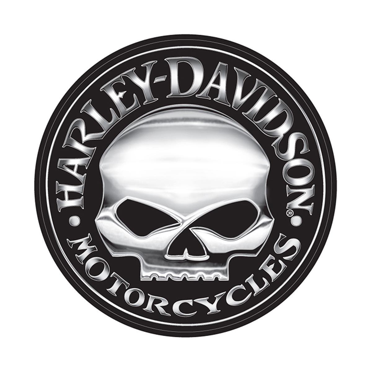 Willie G. for Harley Davidson Skull Logo wallpaper