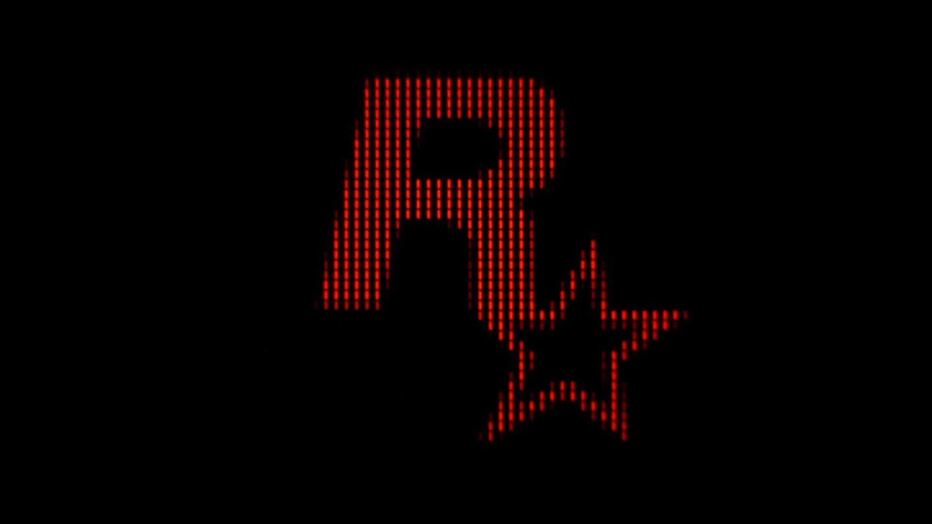 Wallpaper Rockstar Logo High Definition Widescreen Lcd Desktop