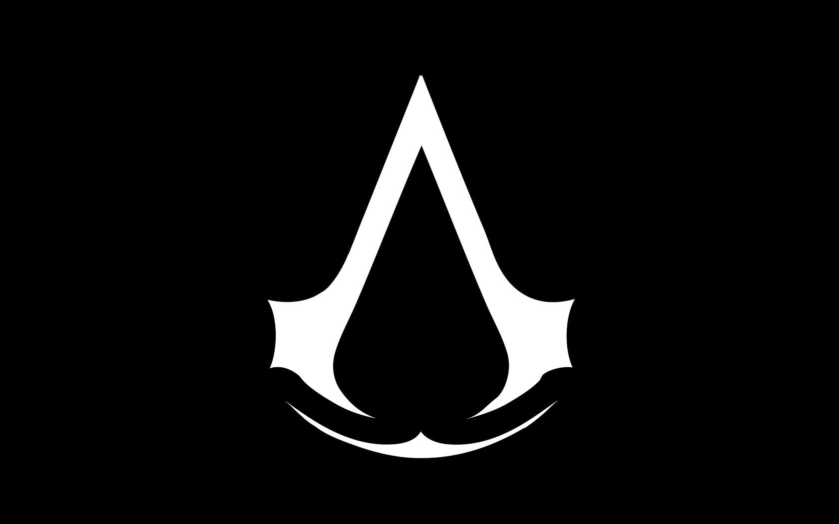 Game Logos Black & White Wallpaper