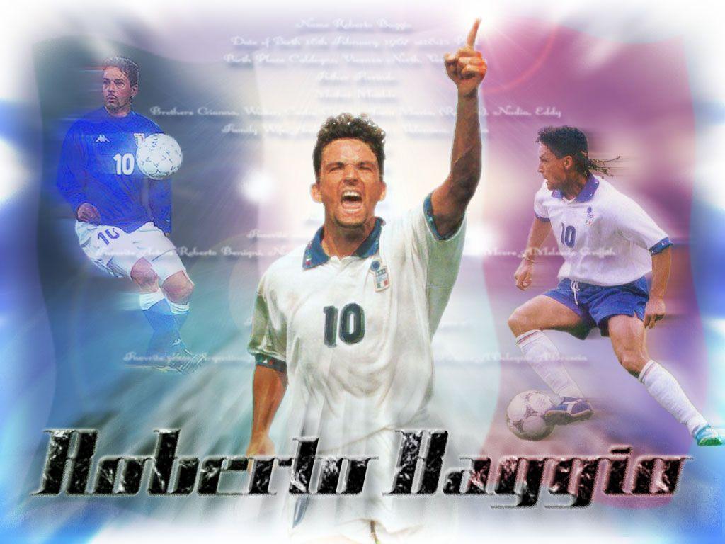 Roberto Baggio Football Wallpaper