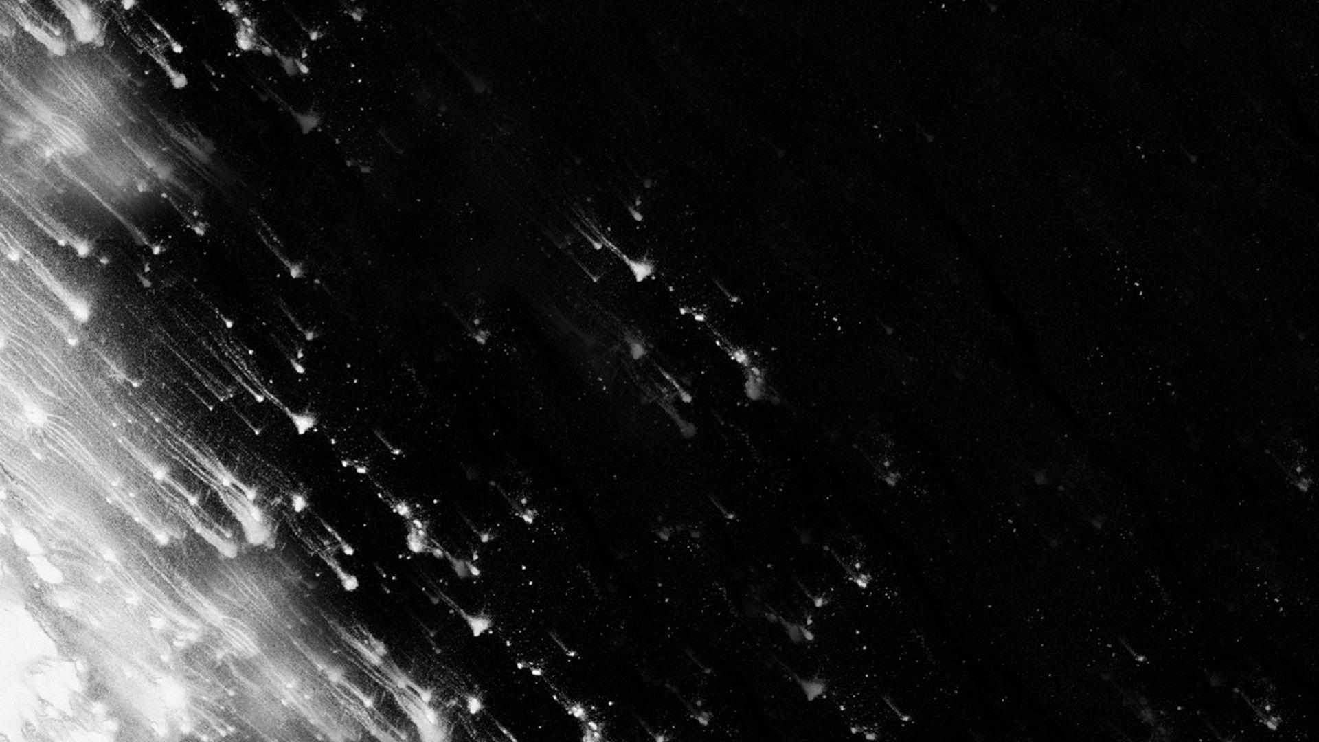 abstract, black and white, minimalistic, sparks wallpaper