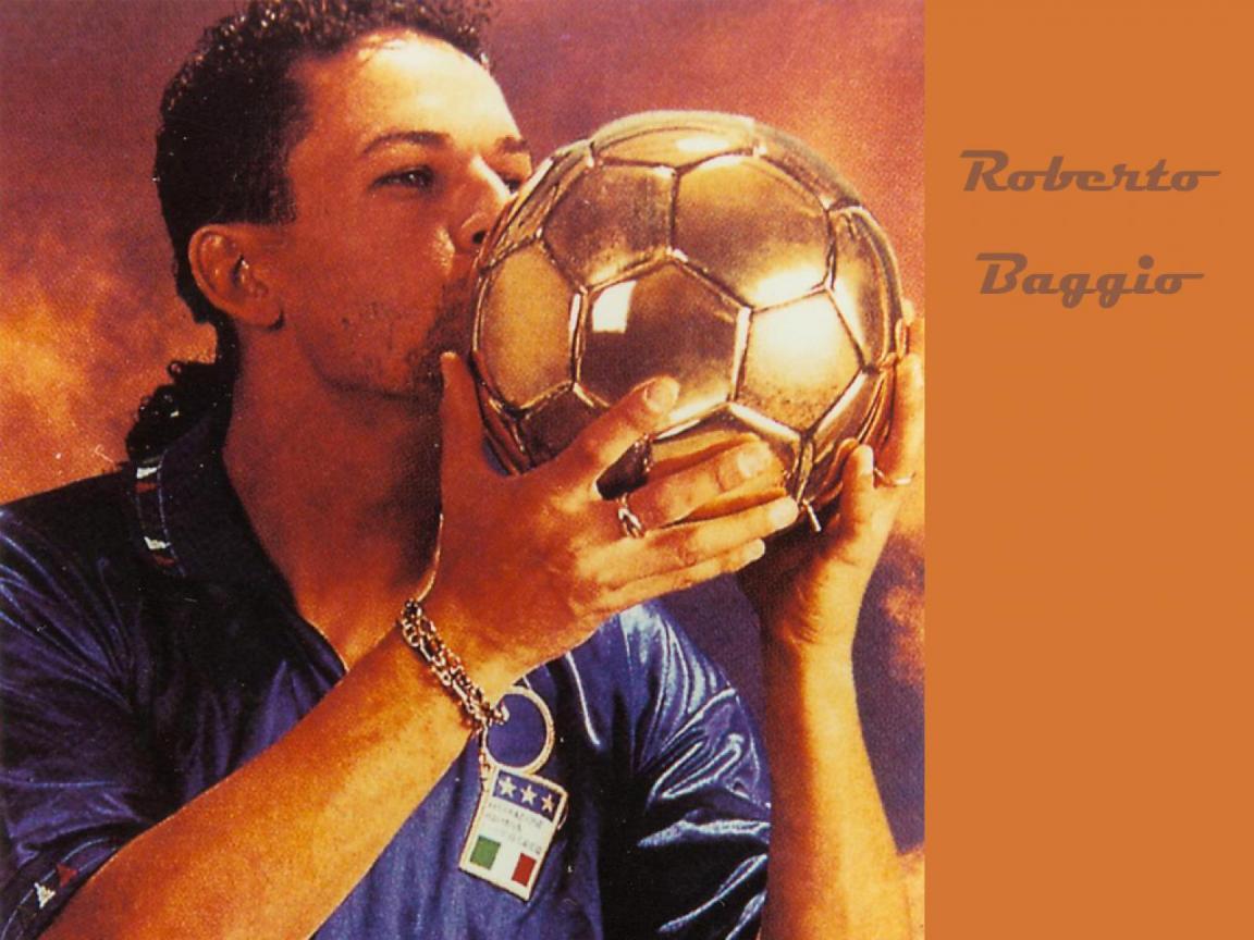 Sports Stars Celebrity: Roberto Baggio Italian Footballer Celebrity