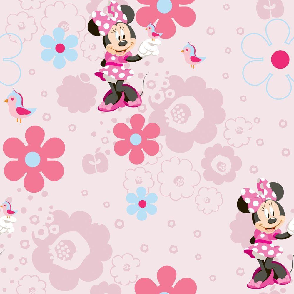 DISNEY MICKEY & MINNIE MOUSE WALLPAPERS AND BORDERS KIDS BEDROOM