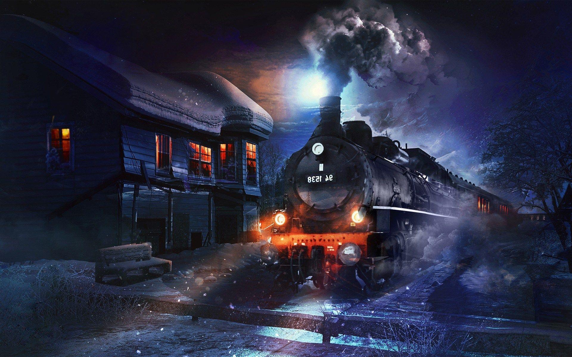 coal train Wallpaper HD